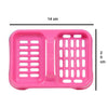 1127 2 in 1 Soap keeping Plastic Case for Bathroom use DeoDap