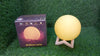 6273A true home Moon Night LAMP with Wooden Stand Night LAMP for Bedroom Eshaan Traders