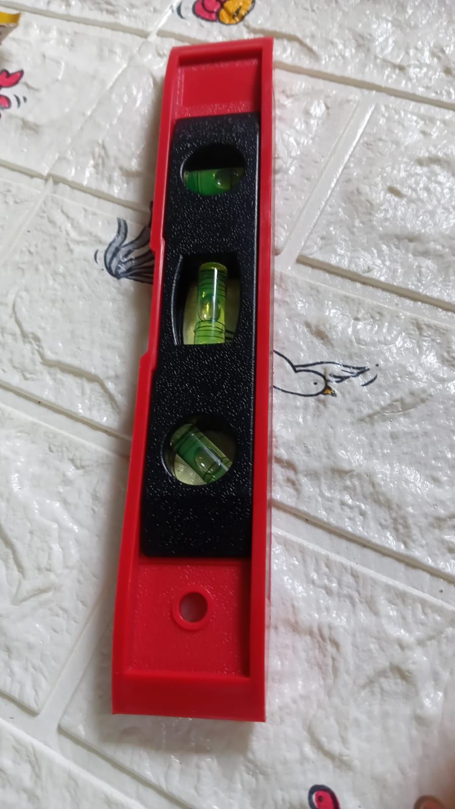 0411a 3 Bubble Mini Spirit Level Plastic Torpedo Carpenter's Spirit Level Measurement tools Eshaan Traders