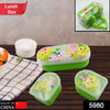 5980 Tiffin Box Smart Lunch Box High Quality 3 box Lunch Box Leak Proof Lunch Box For Home & School, Office Use Eshaan Traders