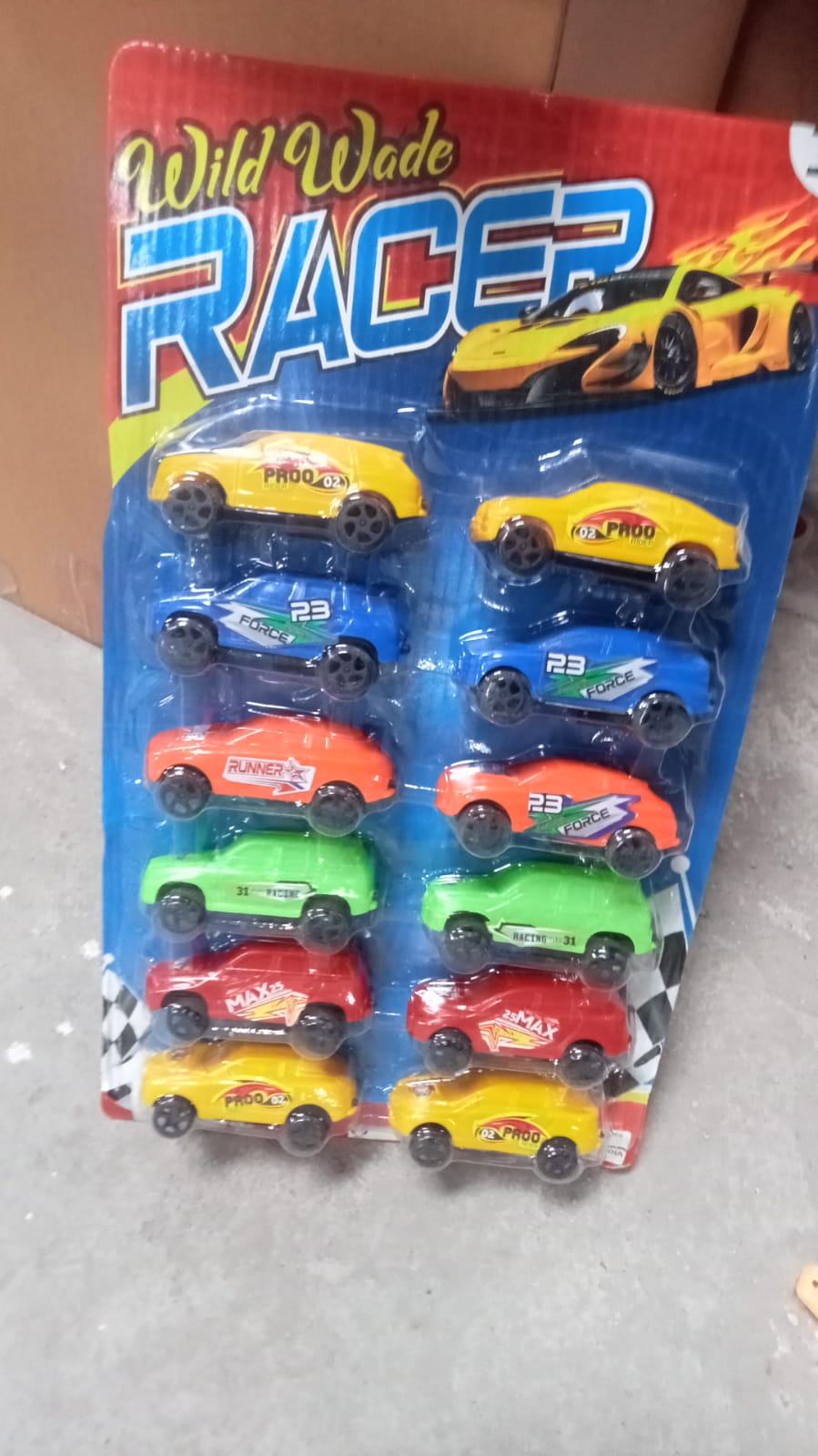 4453 Super City Car Racer Toy For Boys and Girls Pull Push Vehicle Car (Set Of 12Pcs)  (Multicolor) Eshaan Traders