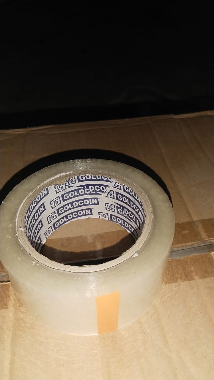 9084 HIGH ADHESIVE TRANSPARENT TAPE FOR HOME PACKAGING. (120 meter) Eshaan Traders