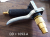 1608 Durable Gold Color Trigger Hose Nozzle Water Lever Spray Eshaan Traders