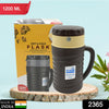 Thermos Insulated Flask or hot Kettle,  Plastic innner Steel, Insulated Tea Kettle Hot and Cold Premium Tea Kettle Kettle | Easy to Carry | Leak Proof | Tea Jug | Coffee Jug | Water Jug | Hot Beverag (1200 Ml, 1700ML ) Eshaan Traders