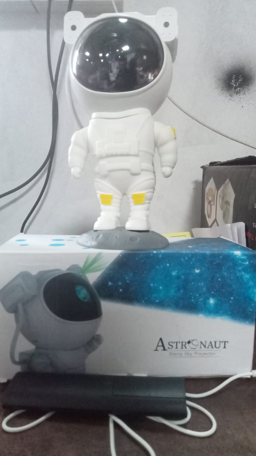 4530 Robot Sky Space Stars Light Astronaut Galaxy Projector, Night lamp, Bedroom, Kids, Projector, Remote Control, Star Projector Will Take Children's to Explore The Vast Starry Sky for Adults, raksha bandhan, Diwali Gift Eshaan Traders