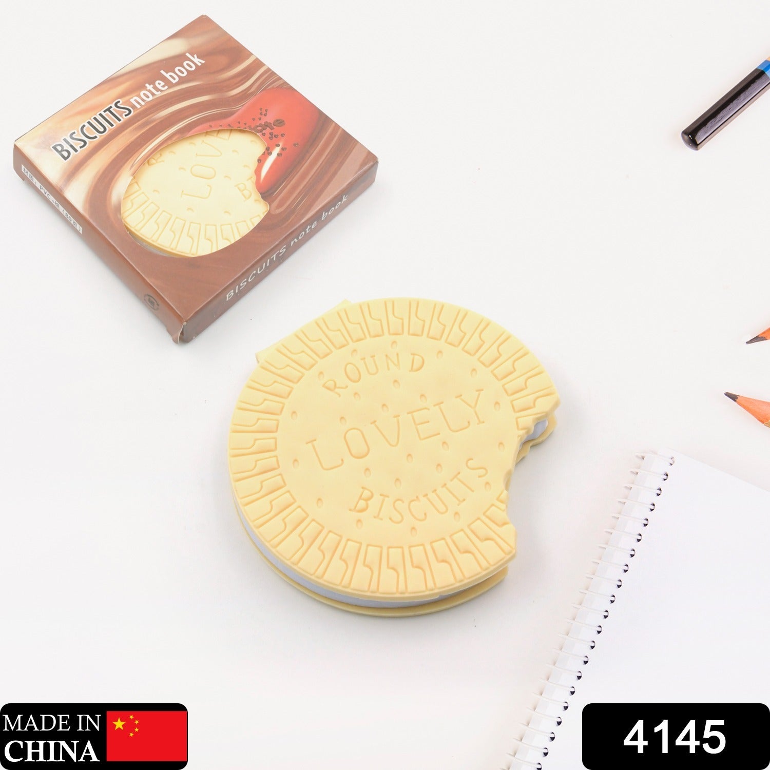 4145 Round Biscuits Diary Notebooks Original Biscuits  Smell  Writing Practice Book Early Learning Copybook Premium Biscuits  Book ( 1Pc Book ) Eshaan Traders