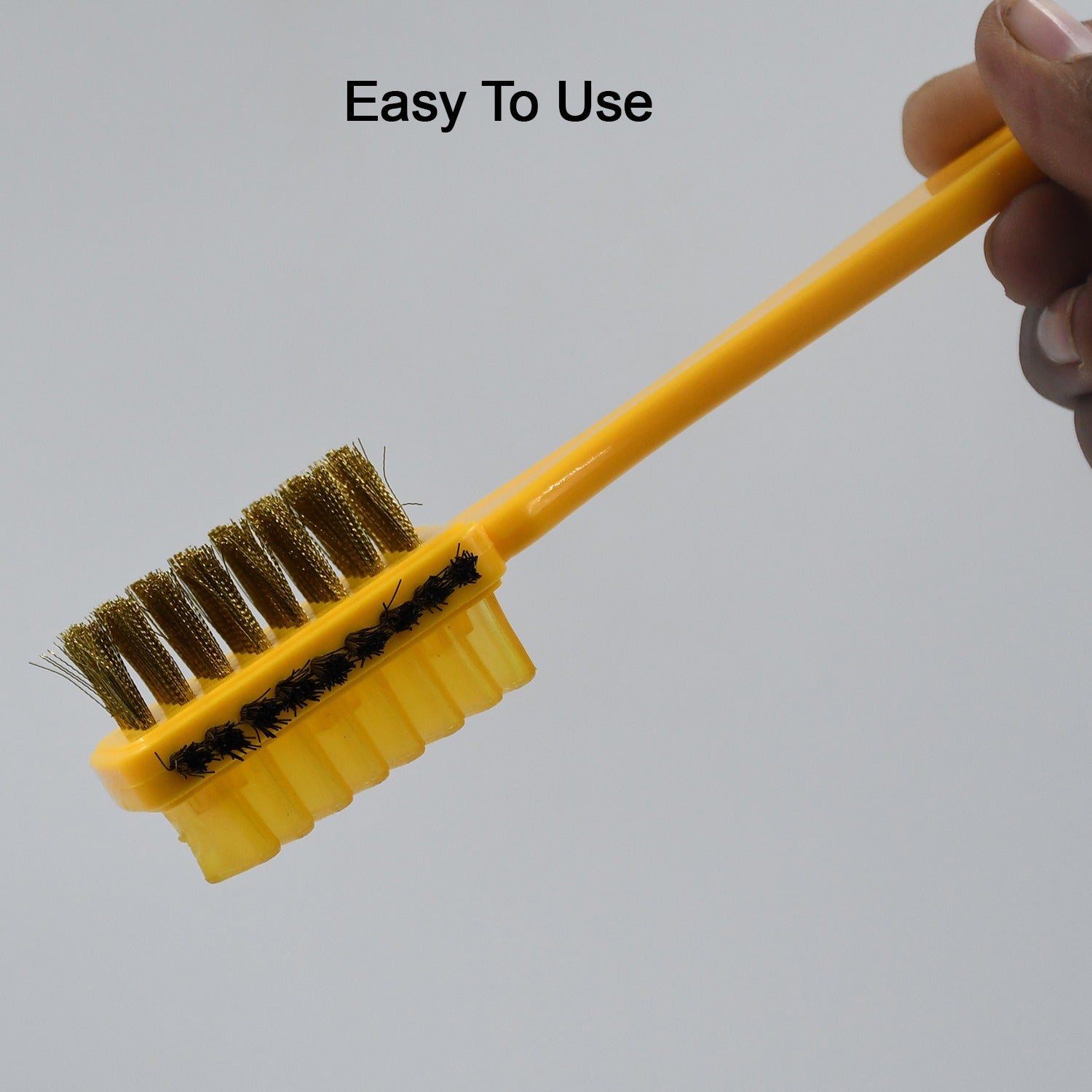 7410 3 Side Portable Multifunctional shoe brush Rubber Home Suede Shoes Polishing Brushes 3 Side Shoe Cleaning Brush, Shoe Brush Excellent Quality and Popular Eshaan Traders