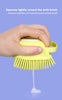 1348B SILICONE MASSAGE BATH BODY BRUSH WITH SHAMPOO DISPENSER Eshaan Traders