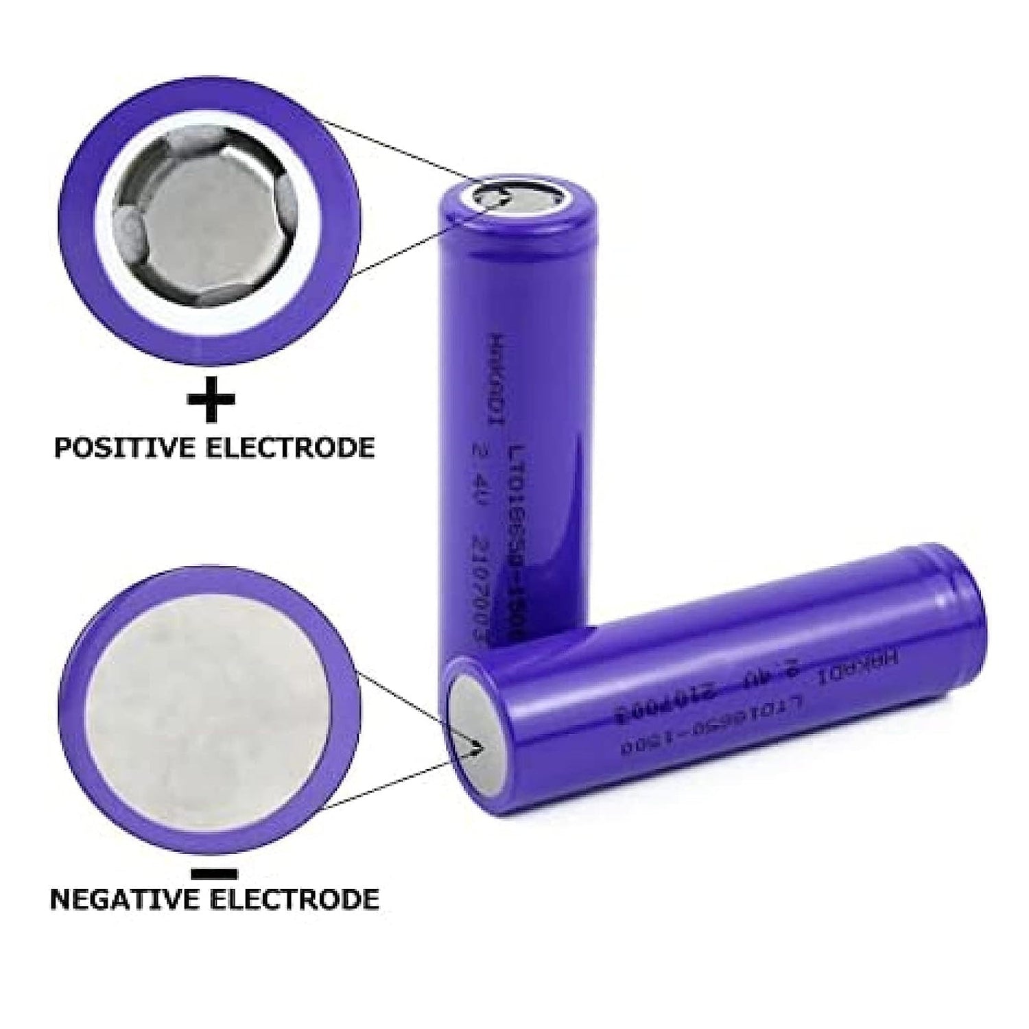 6207 High-Capacity Released Rechargeable Batteries 3.7V 1200Mah Flat Top Lithium Rechargeable Battery (1pc) Eshaan Traders