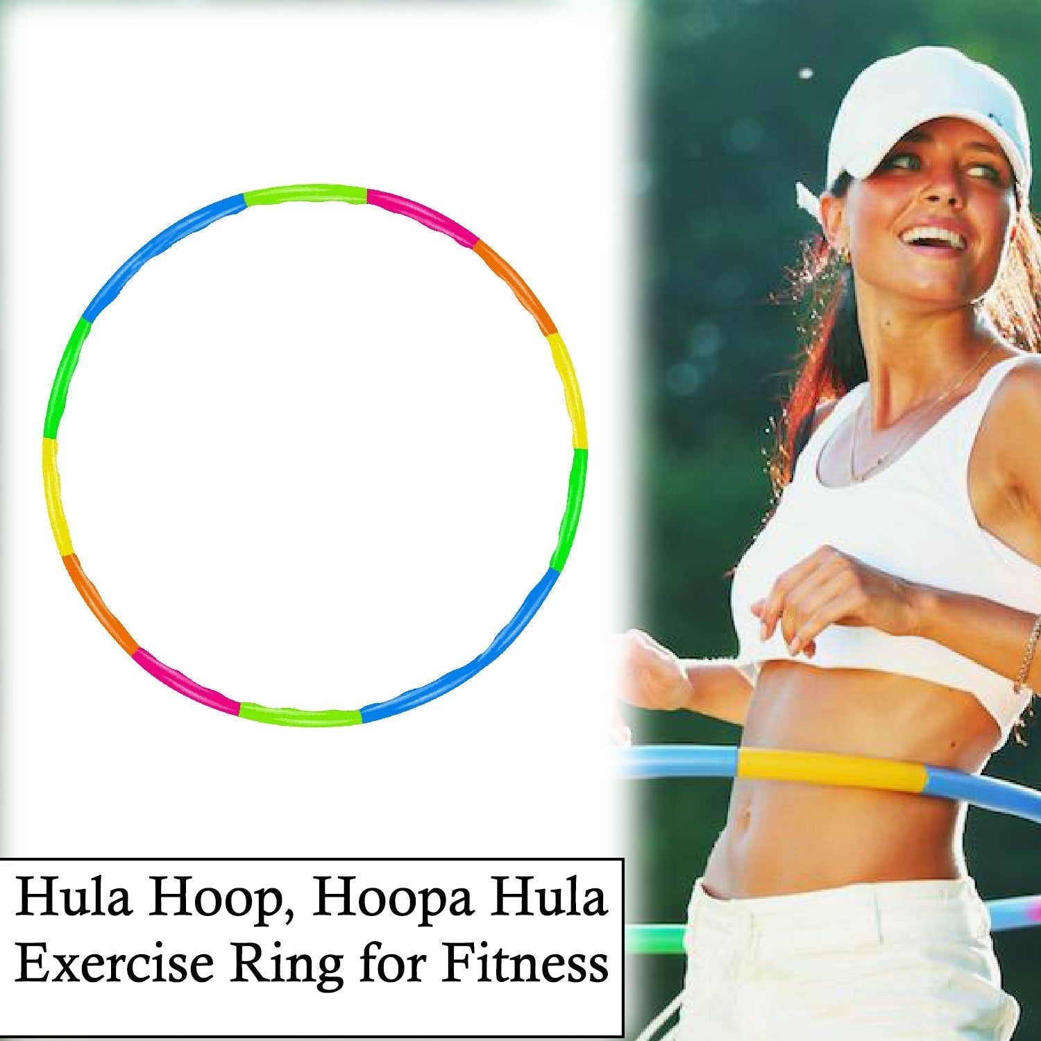 1664 Hula Hoop, Hoopa Hula, Exercise Ring for Fitness DeoDap