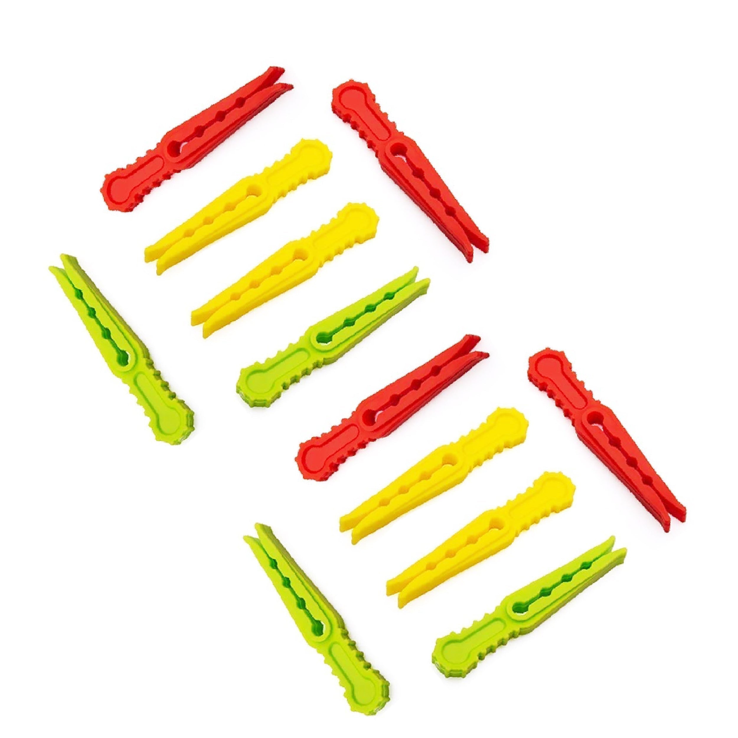 0335 Multipurpose Plastic Cloth Hanging Pegs/Clips - 36 pcs DeoDap