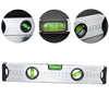 1645 28 cm Aluminum Alloy Magnetic Torpedo Level Metric Rulers DeoDap