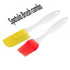 2170 Spatula and Pastry Brush for Cake Decoration DeoDap