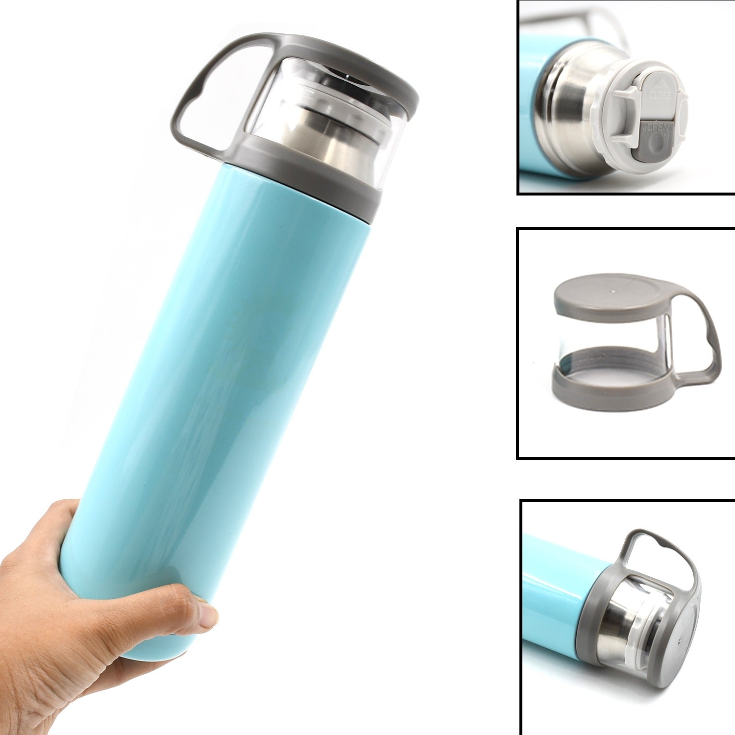 6974 Water Bottle for Kids Stainless Steel Leak Proof Water Bottle | Office Bottle | Gym Bottle | Home | Kitchen |Treking Bottle | Travel Bottle (500Ml) Eshaan Traders