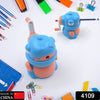 Sharpener for Pencil with Removable Tray Hardiness Steel Cutter, Kids Teddy Shaped Pencil Sharpener Machine, Birthday Return Gift Stationary Gifts Eshaan Traders