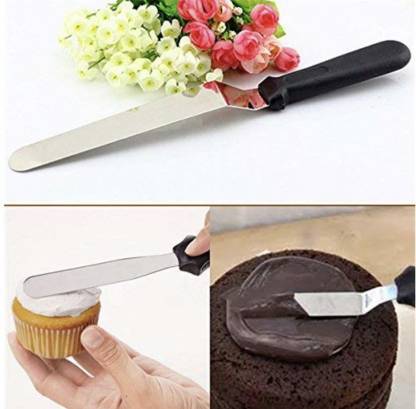 1126 Multi-function Cake Icing Spatula Knife - Set of 3 Pieces DeoDap