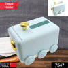 7547 Tissue Paper Holder Unique Train Engine Tissue Storage Box Tissue Paper Holder Box | Tissue Holder Dispenser Organizer for Car Decor & Home Use Eshaan Traders