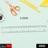 4840 20Cm Ruler For Student Purposes While Studying And Learning In Schools And Homes Etc. (1Pc) Eshaan Traders