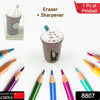 2In1 3D Cute Coffee Or Ice cream Shape sharpner Like Rotary Manual Pencil Sharpener for Kids  Ice Cream Style Office School Supplies, Back to School Gift for Students,Kids Educational Stationary kit, B'Day Return Gift Eshaan Traders