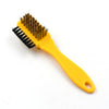 7410 3 Side Portable Multifunctional shoe brush Rubber Home Suede Shoes Polishing Brushes 3 Side Shoe Cleaning Brush, Shoe Brush Excellent Quality and Popular Eshaan Traders