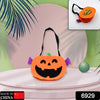 6929 Halloween Pumpkin Bags Non- Woven Candy Bags Trick or Treat Bags Portable Tote Bag Cartoon Goodie Handbag for Halloween Party Favors, Kids Gift Bag Eshaan Traders