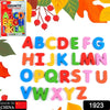 1923 English A to Z Small letter Colorful Magnetic Alphabet to Educate Kids in Fun Play & Learn | Toy for Preschool Learning, Spelling, Counting (26 Alphabet) Eshaan Traders