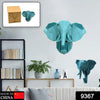 Animal shaped Adhesive Hooks, Animal Head Wall Decor Wall Hooks Sticky Hangers Nail Free Bathroom Hooks for Coat Hats Keys Bags Purse Towels Decorative Gift (Hippo , Elephant , Deer ) Eshaan Traders