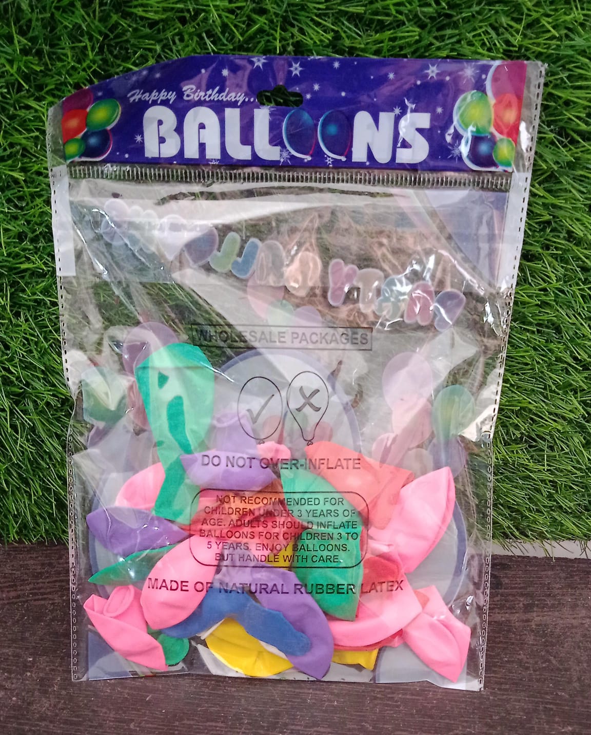 Balloons Kinds of Latex Balloons for Birthday / Anniversary / Valentine's / Wedding / Engagement Party Decoration Birthday Decoration Items for Kids Multicolor (24 Pcs Set) Eshaan Traders