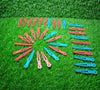 6297 36Pcs MULTIPURPOSE PLASTIC CLOTH HANGING PEGS / CLIPS - 36 PCS Eshaan Traders