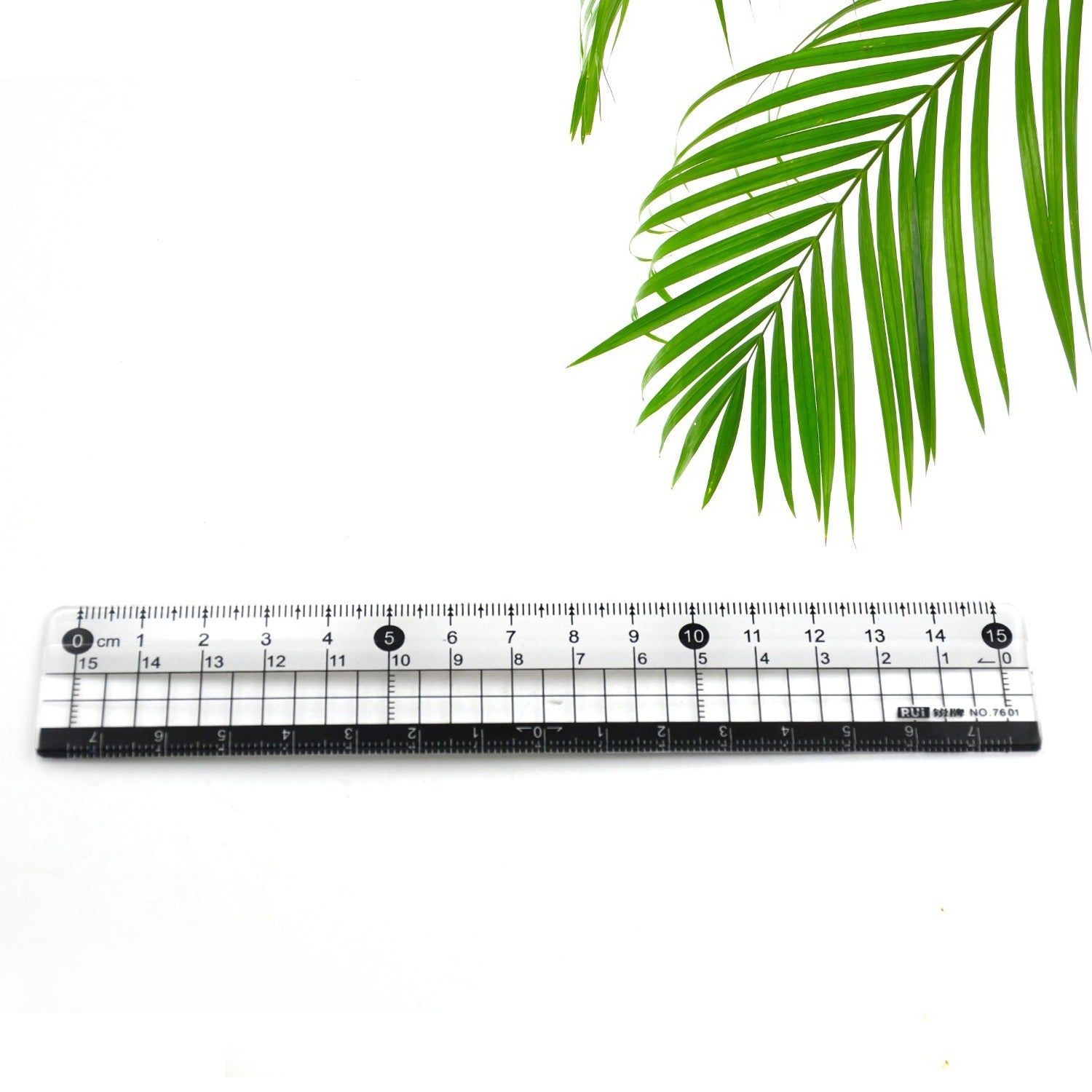 7921  TRANSPARENT RULER, PLASTIC RULERS, FOR SCHOOL CLASSROOM, HOME, OR OFFICE (15 Cm) Eshaan Traders