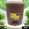 3636 Homeware Dustbin Clean Mini Small Size Plastic Pedal Dustbin Used For Kitchen, Office, Car (1 PC) Eshaan Traders