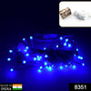 8351 9MTR HOME DECORATION DIWALI & WEDDING LED CHRISTMAS STRING LIGHT INDOOR AND OUTDOOR LIGHT ,FESTIVAL DECORATION LED STRING LIGHT, ONE COLOR LIGHT ( 9 MTR Blue Color) Eshaan Traders