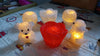 7995A MIX DESIGN MULTI SHAPE SMALL LIGHT LAMPS LED SHAPE CRYSTAL NIGHT LIGHT LAMP (1 PC ) Eshaan Traders