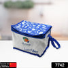 7742 Lunch Bag, Waterproof Insulated Lunch Bag Women Men kids Reusable Lunch Box, Snack Picnic Bag, Mini Lunch box Bag for School Swim Fishing Picnic Small Eshaan Traders