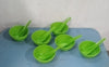 5105 Soup Bowl Spoon Set Plastic For Kitchen & Home Use Eshaan Traders