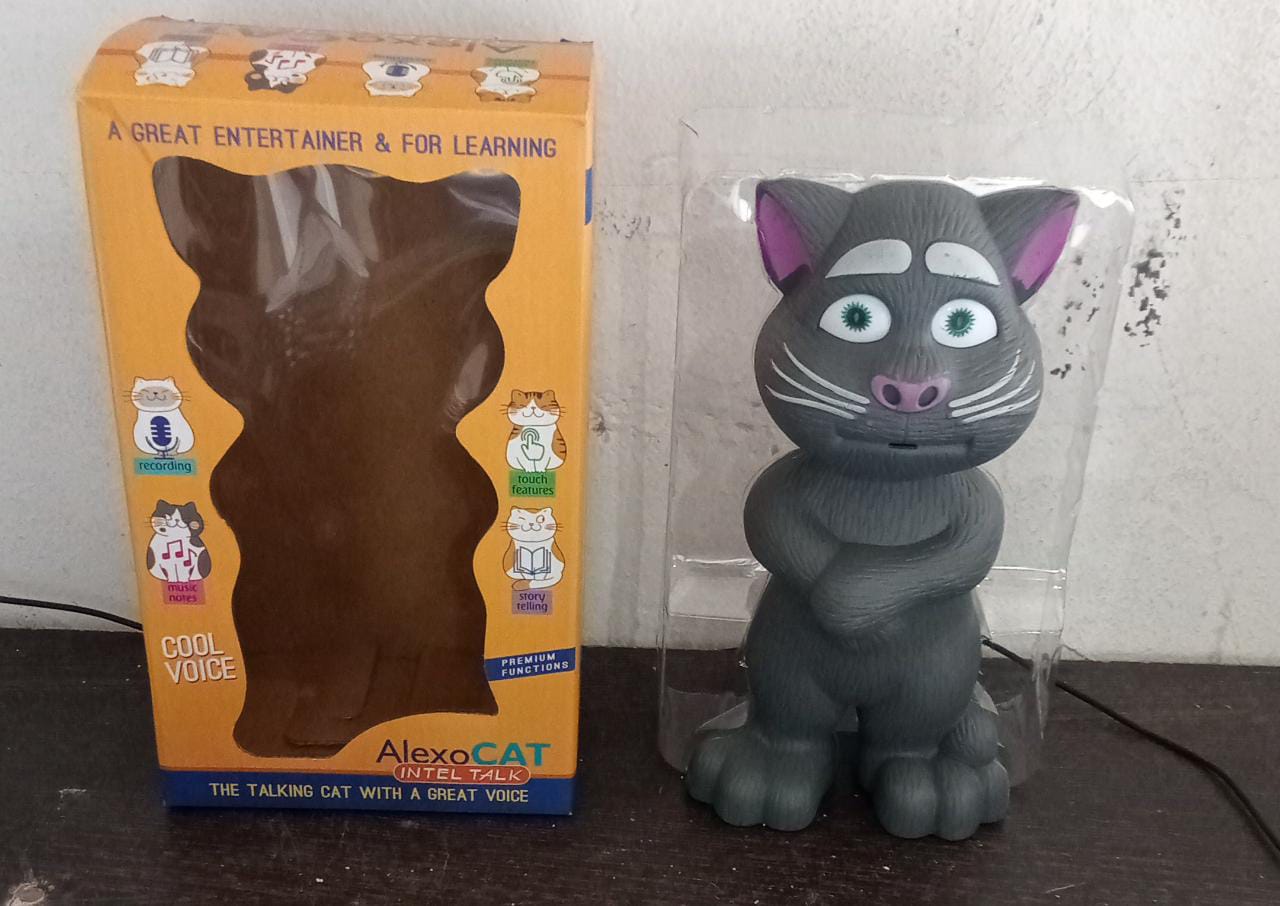 4524 Talking, Mimicry, Touching Tom Cat Intelligent Interactive Toy with Wonderful Voice for Kids, Children Playing and Home Decorate. Eshaan Traders