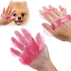 172 Rubber Pet Cleaning Massaging Grooming Glove Brush DeoDap