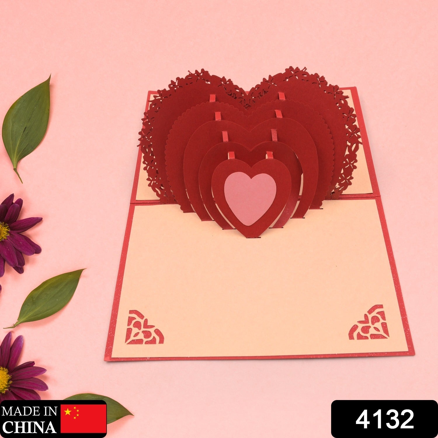 3D Paper Wish Card High Quality Paper Card All Design Card Good Wishing Card (All 3D Card Birthday, Christmas Card,  Cartoon Card, Love Heart Card) (1 Pc) Eshaan Traders