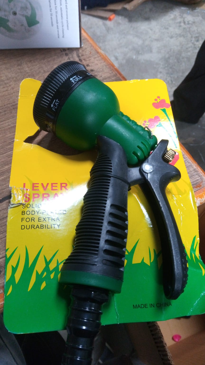 7515 Adjustable 8 Pattern Water Spray Gun Trigger High Pressure For vehicle & cleaning Garden Lawn, Grass rinse, flat, soak & washing for Car Bike Plants Pressure Washer water Nozzle Eshaan Traders