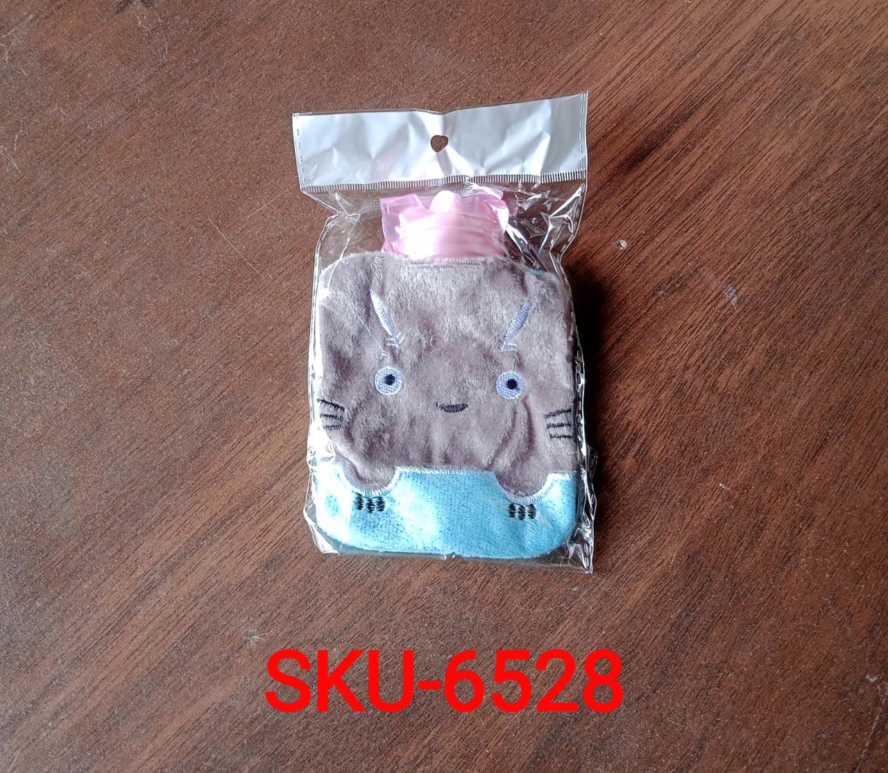 6528 Grey Cat Print small Hot Water Bag with Cover for Pain Relief, Neck, Shoulder Pain and Hand, Feet Warmer, Menstrual Cramps. Eshaan Traders