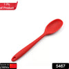 5467 Large Silicone Kitchen Spoon Long Handle Cooking Spoon for Cooking Baking Ladle Kitchen Utensils Food Grade Silicone (29) Eshaan Traders