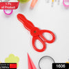 Plastic Child-Safe Scissor Set, Toddlers Training Scissors, Pre-School Training Scissors and Children Art Supplies Eshaan Traders