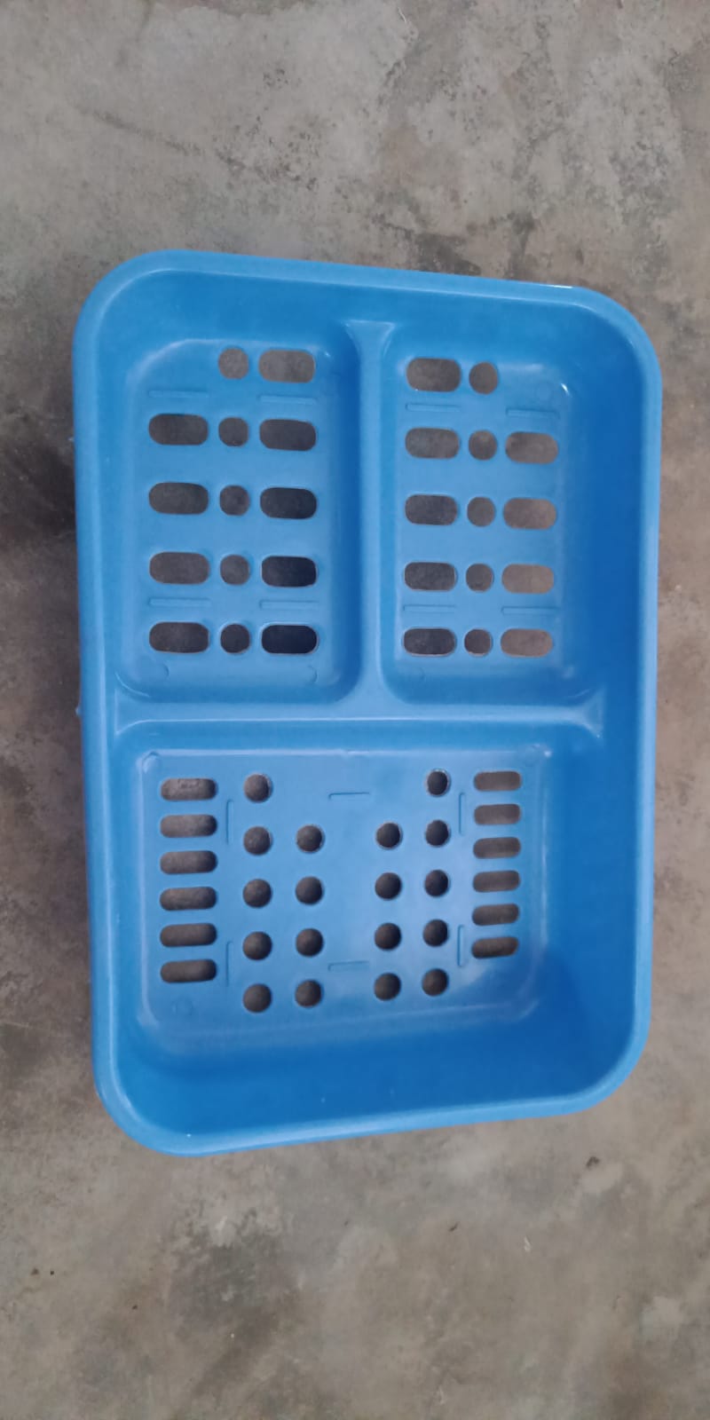 1130 3 in 1 Soap keeping Plastic Case for Bathroom use Eshaan Traders