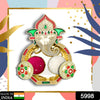 Rakasha Bandhan Special Puja Thali, Kumkum Thali Holder, Pooja Return Gift, Indian Housewarming Gifts, Brother / Bhai / Bhabhi / Sister / Family  Rakhi for Rakshabandhan, Diwali Eshaan Traders