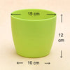 1191 Flower Pots Round Shape For Indoor/Outdoor Gardening DeoDap