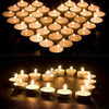 1222  Festival Decorative - LED Tealight Candles (White, 24 Pcs) Eshaan Traders