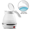 2137 Silicone Foldable Collapsible Electric Water Kettle Camping  Boiler Eshaan Traders